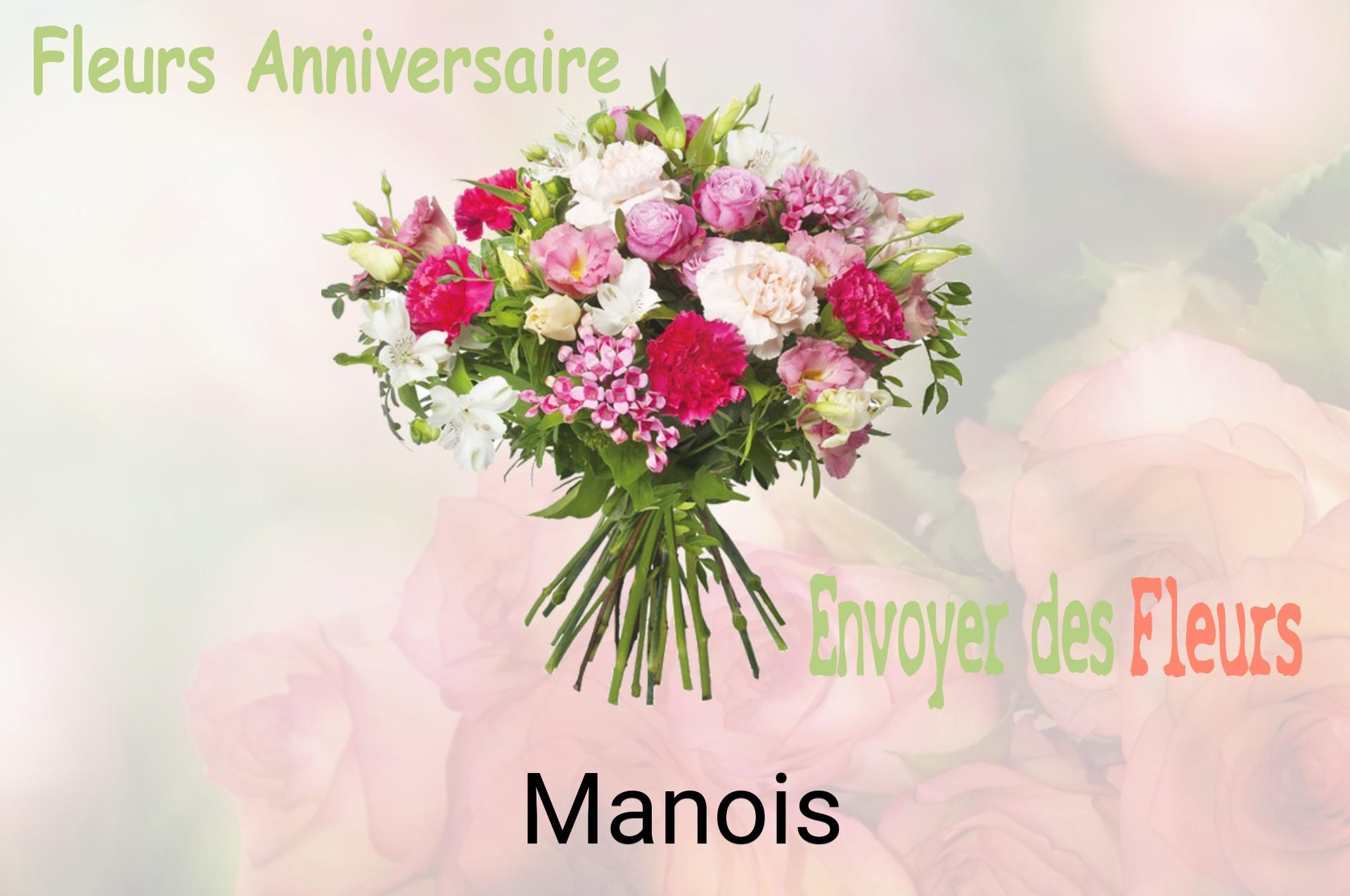Bouquet de fleurs d’anniversaire livré à Manois